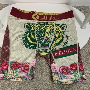 Ethika Multicolor Tiger and Floral Boxer Briefs